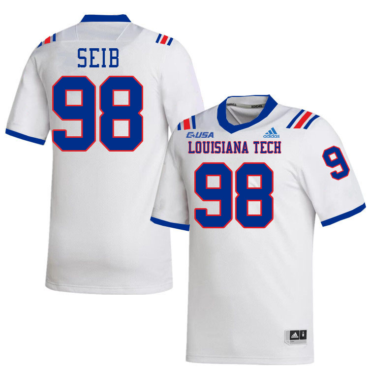 Luke Seib Louisiana Tech Jersey,LA Tech Bulldogs Football Jerseys,Uniforms,Gears-White